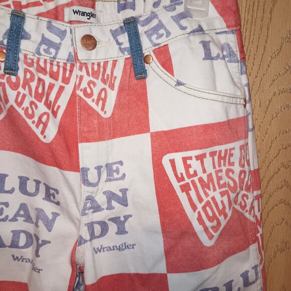 NEW Wrangler Wanderer 622 Blue Jean Lady Flare Jean 25/30 - Picture 7 of 12